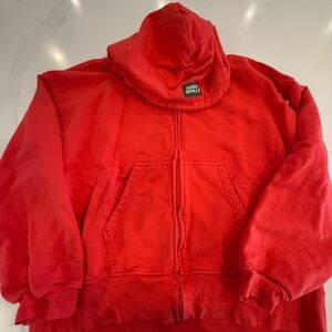 Daily Drills Oversized Zip Up